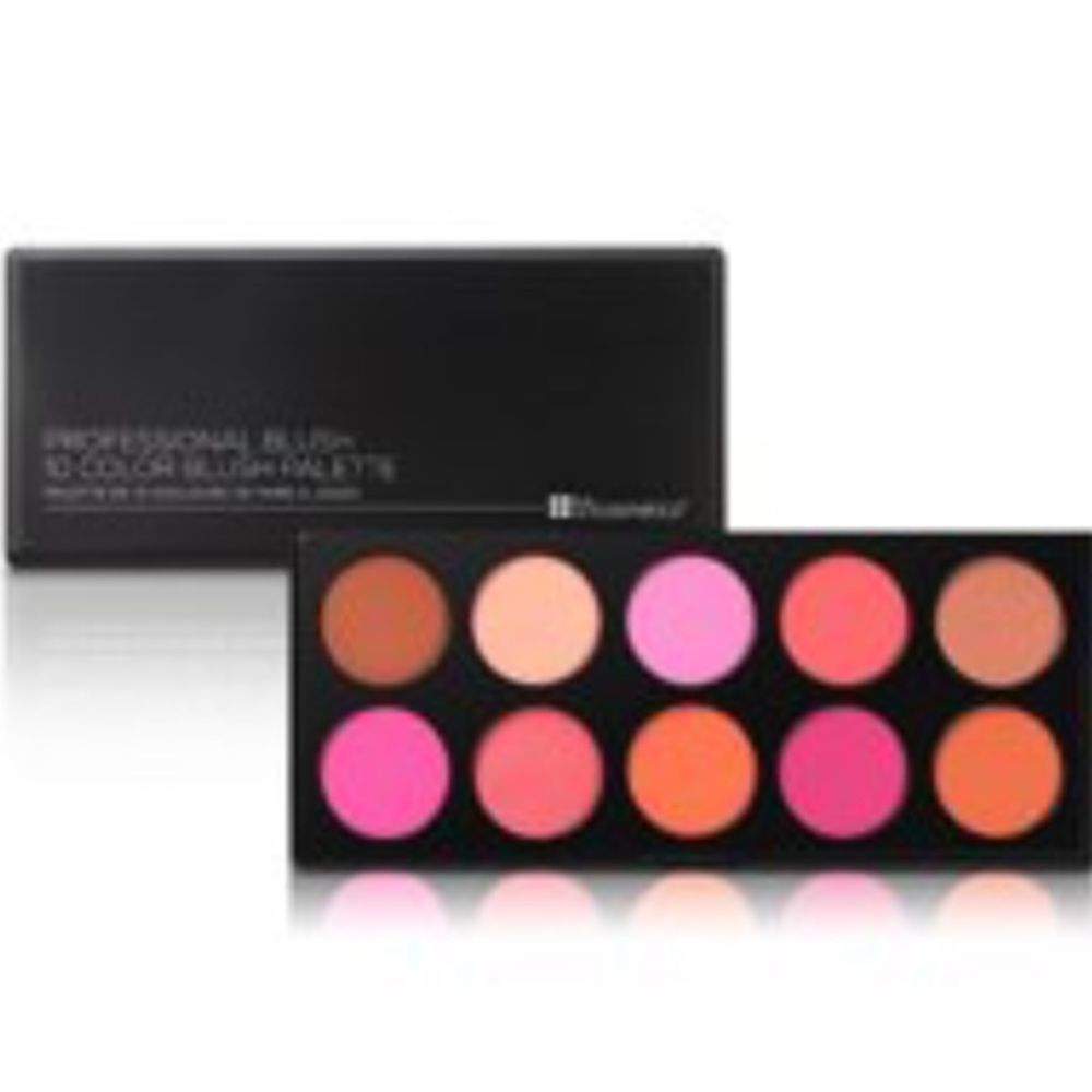 NWT bh Cosmetics 10 Color Professional Blush Palet